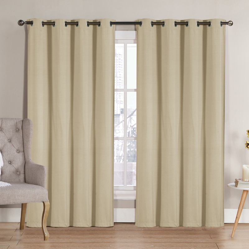 VCNY Home Neil Solid Blackout Curtain Panel - 52" x 90"