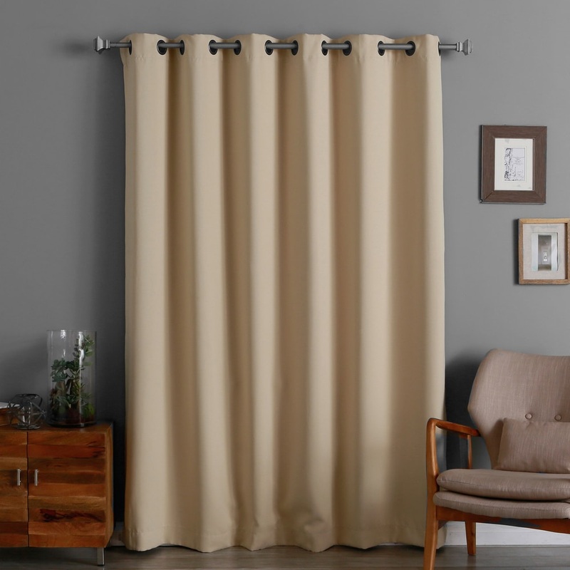 Aurora Home 80x84-inch Thermal Blackout Single Curtain Panel - 80 x 84