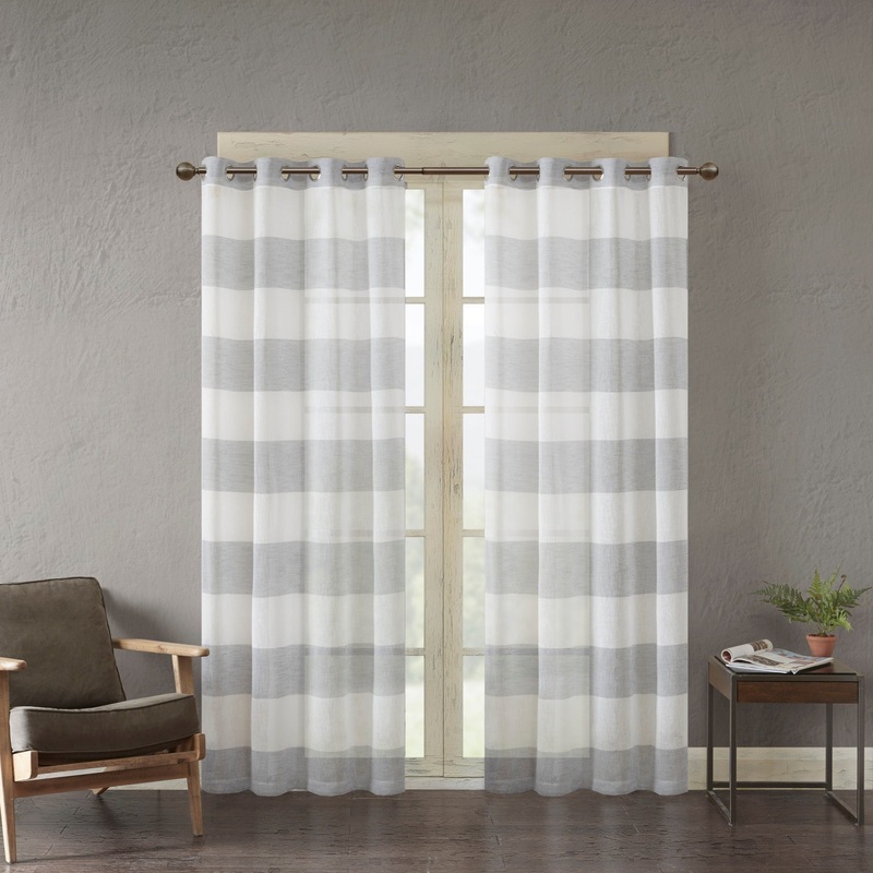 Chapin Yarn Dyed Woven Sheer Window Panel by Urban Habitat