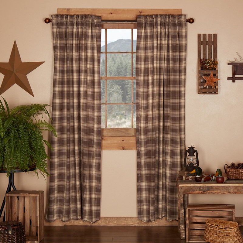 Dawson Star Scalloped Panel Set of 2 84x40 - Panel 84x40 - Panel 84x40