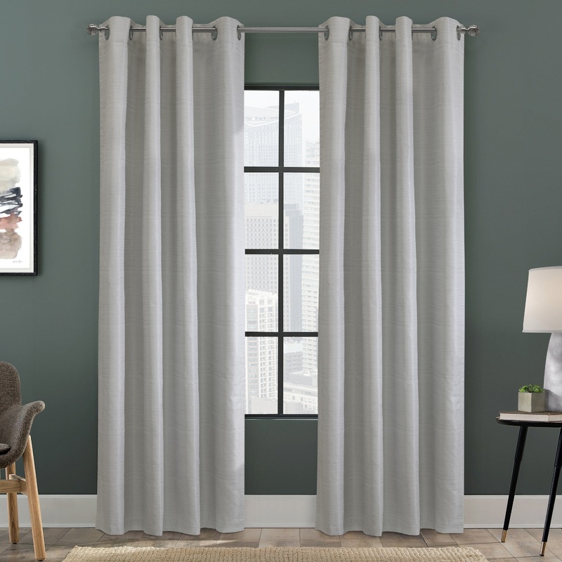Thermaplus Solstice Total Blackout Grommet Top Contemporary Curtain