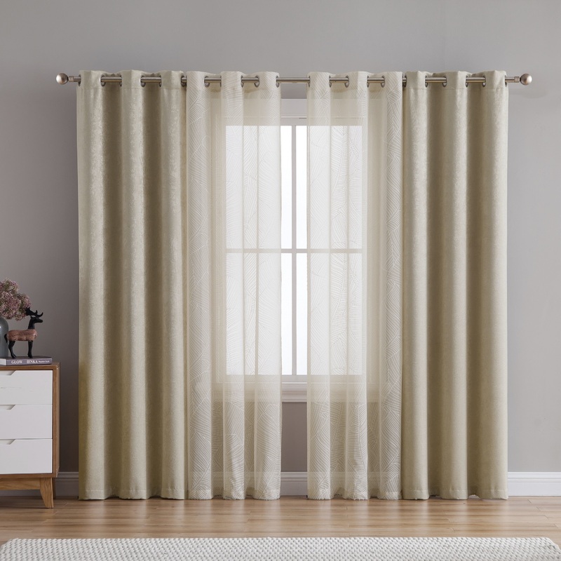 VCNY Home Hudson Blackout and Puff Paint Panel Set