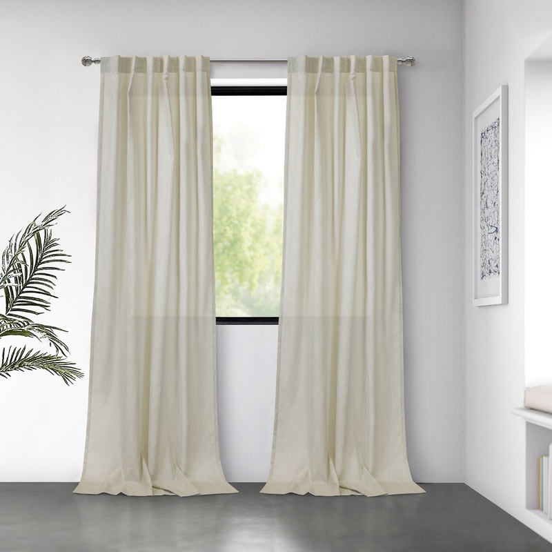 Bolton Light Filtering Dual Header Curtain Panel