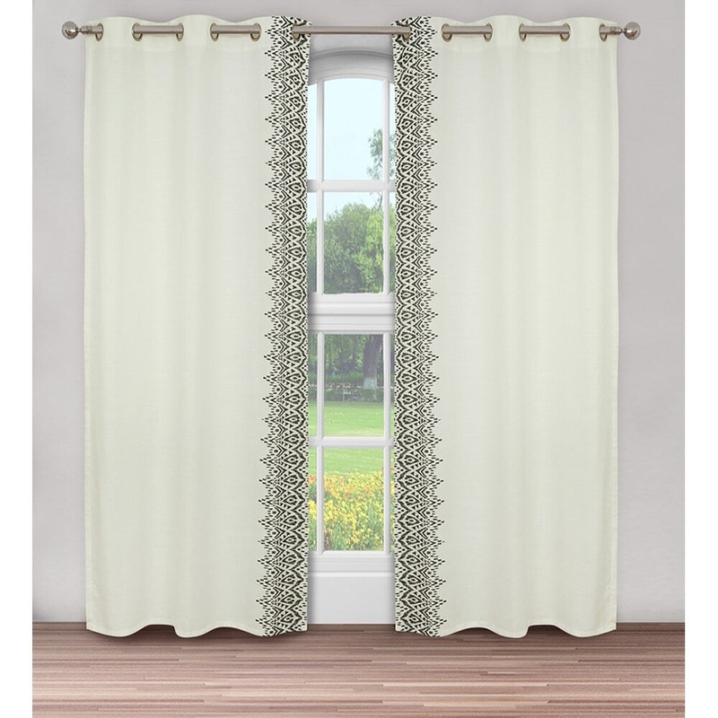 Capetown Printed Window Panel Pair