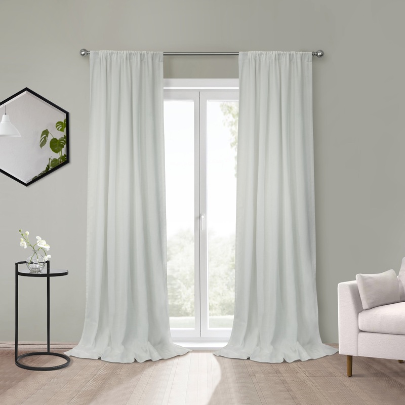 Sierra Light Filtering Dual Header Curtain Panel
