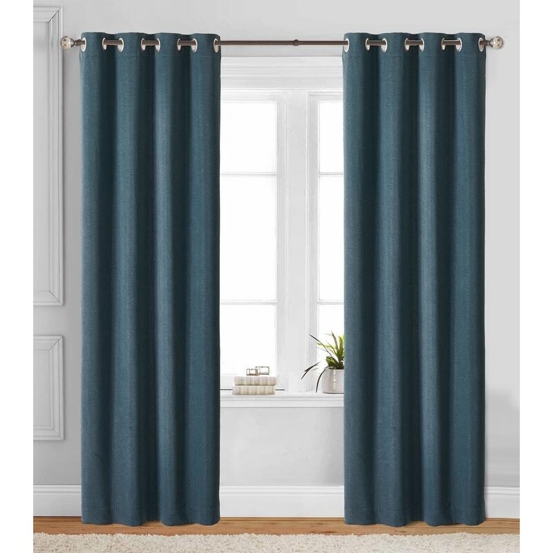 Declan Window Curtain Panel -1 pc -Green - N/A