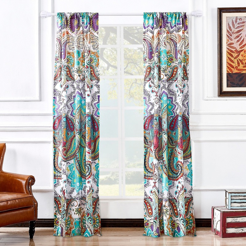 The Curated Nomad Horsdal Curtain Panels - Set of 2 - 84 x 84 inches