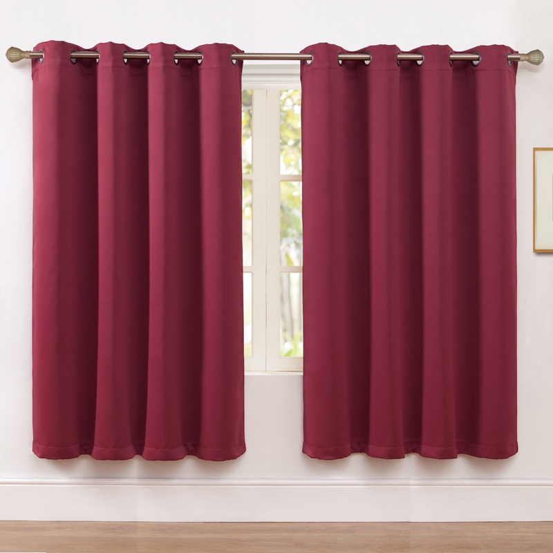 VCNY Home Neil Solid Blackout Curtain Panel, 52" x 63" - 52" x 63"