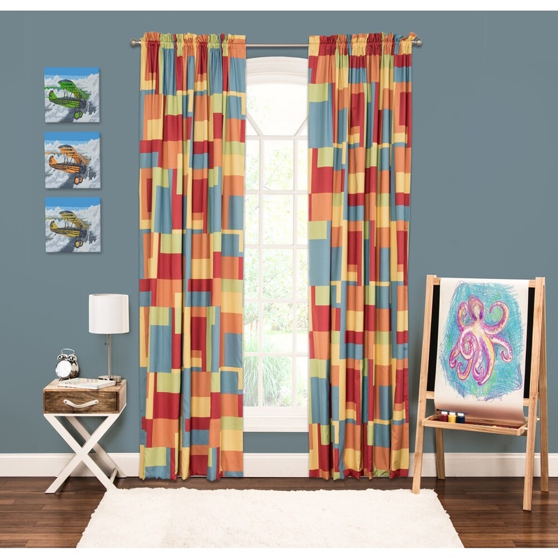 Crayola Paint Box 84-inch Window Panel
