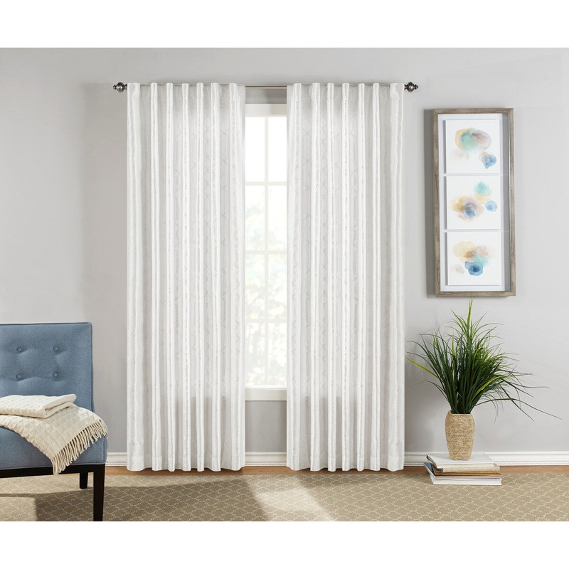 Adalina Room Darkening Pocket Rod Drapery Pair, 54 W" x 84" L - 54 W x 84 L
