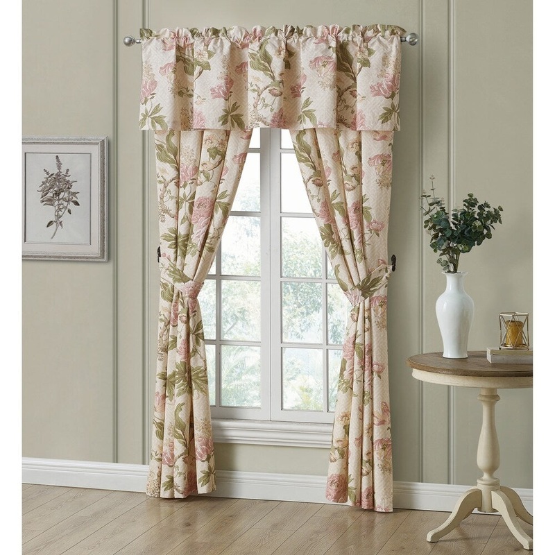 Rose Tree Mariella Floral Panel Pair