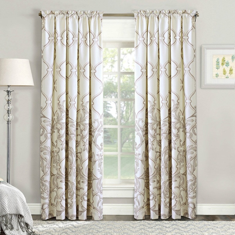 Serenta Marisol Printed 2 Piece Curtain Set - 60" x 84"