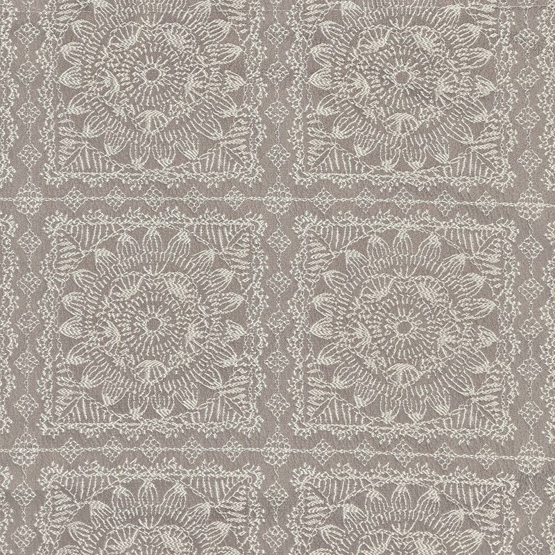 Sun Zero Evie Medallion Jacquard Extreme 100% Blackout Grommet Curtain Panel