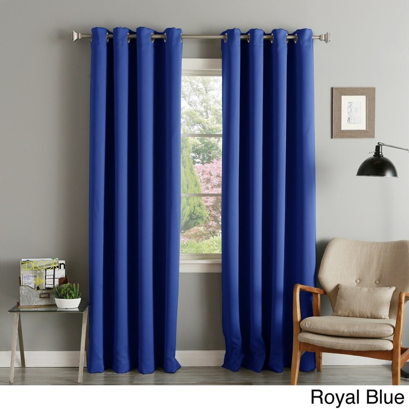 Aurora Home Thermal Insulated 108-inch Blackout Curtain