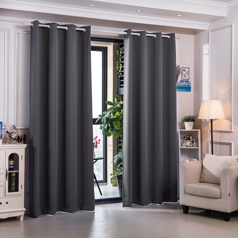 Sparta Premium Insulated Thermal Blackout 72 in Dove Grey Set of 2
