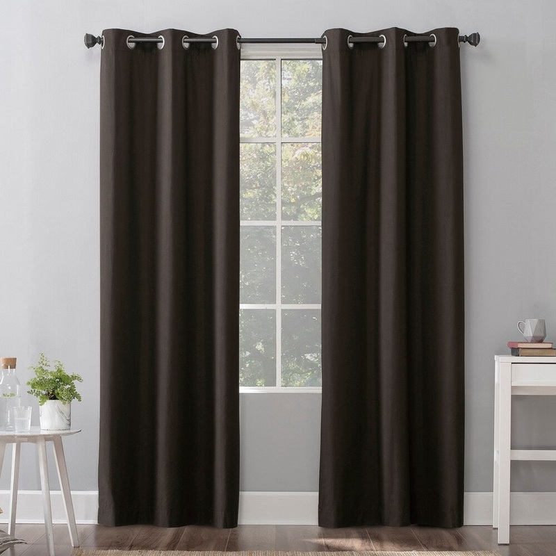 Sun Zero Cyrus Thermal Total Blackout Grommet Curtain Panel - 40 x 84