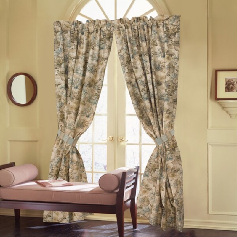 Rose Tree Madeline 86-inch Curtain Panel Pair