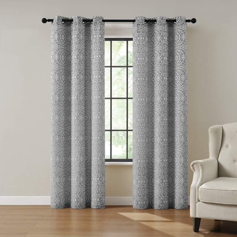 5th Avenue Lux Thalia Textured Window Panel Pair