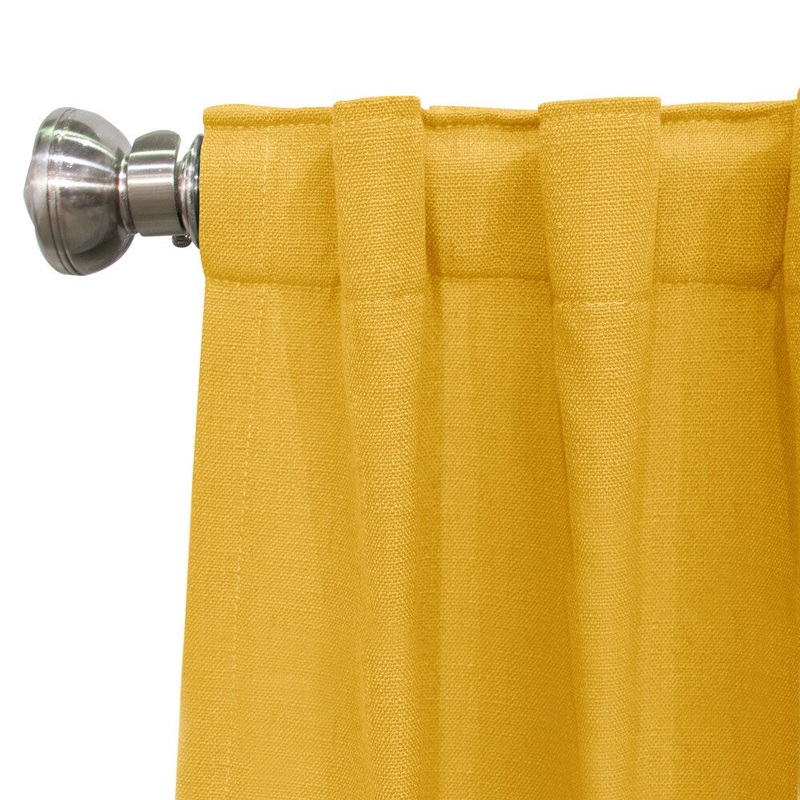 Skyline Linen Blackout Window Curtain Panel