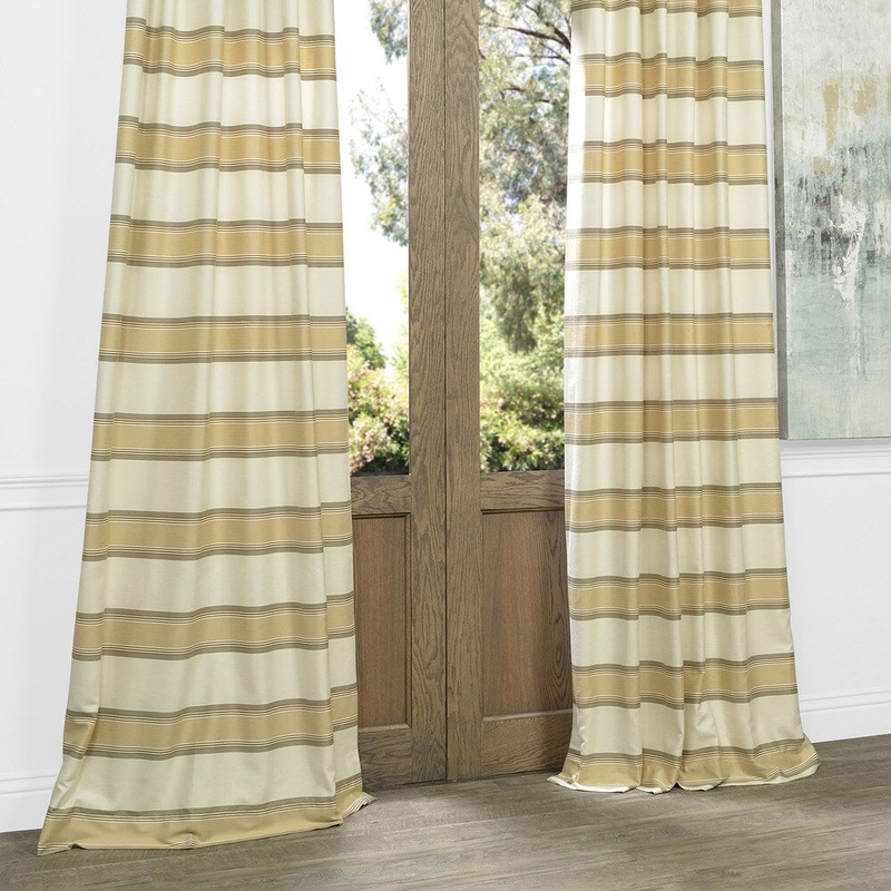 Tyler Faux Silk Jacquard Curtain (1 Panel)