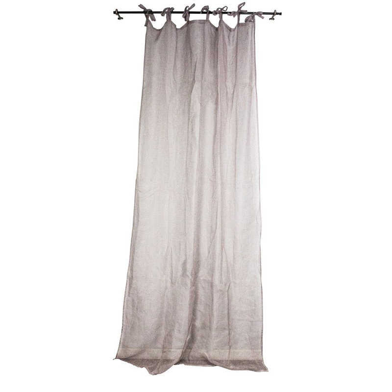 Sagebrook Home Lavender Linen Window Curtain Panel