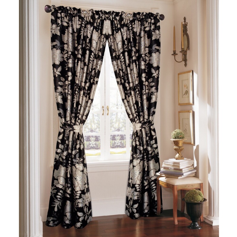 Rose Tree Bryant Park Rod Pocket Curtain Panel Pair - 50 x 84