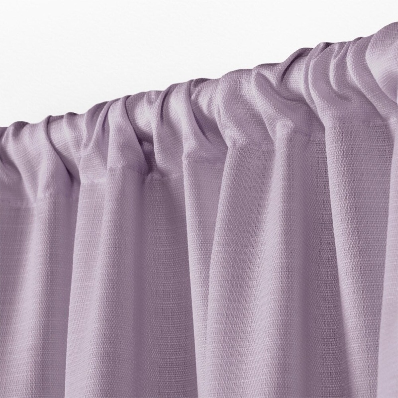 The Gray Barn Dreamweaver Ruffled Rod Pocket Top Curtain Panel Pair - 54X84