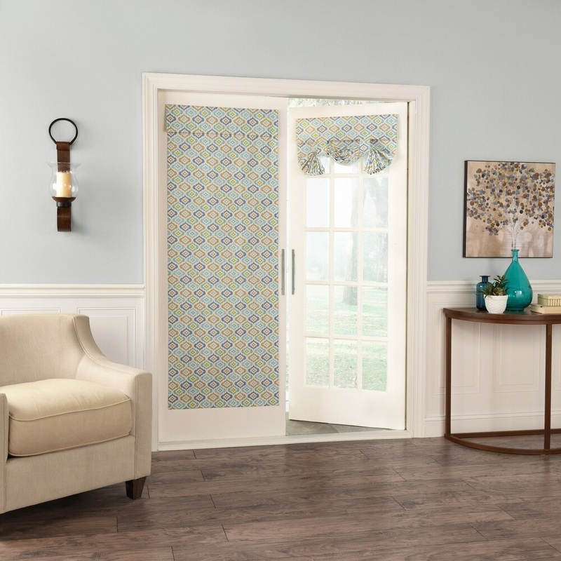 Waverly Lunar Lattice Window Door Panel - 26X68