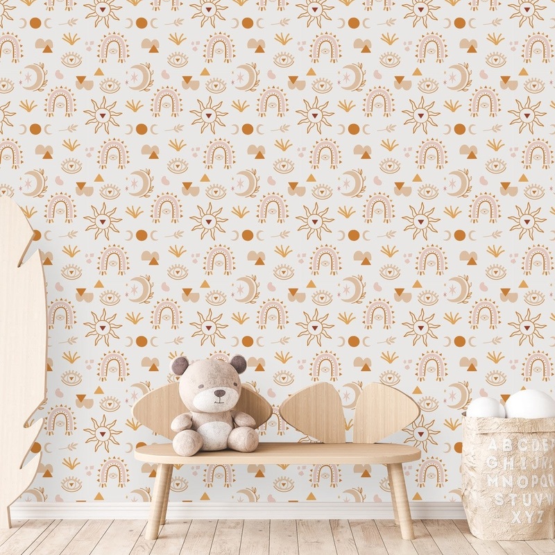 Wallpaper for Nursery Peel and Stick and Prepasted