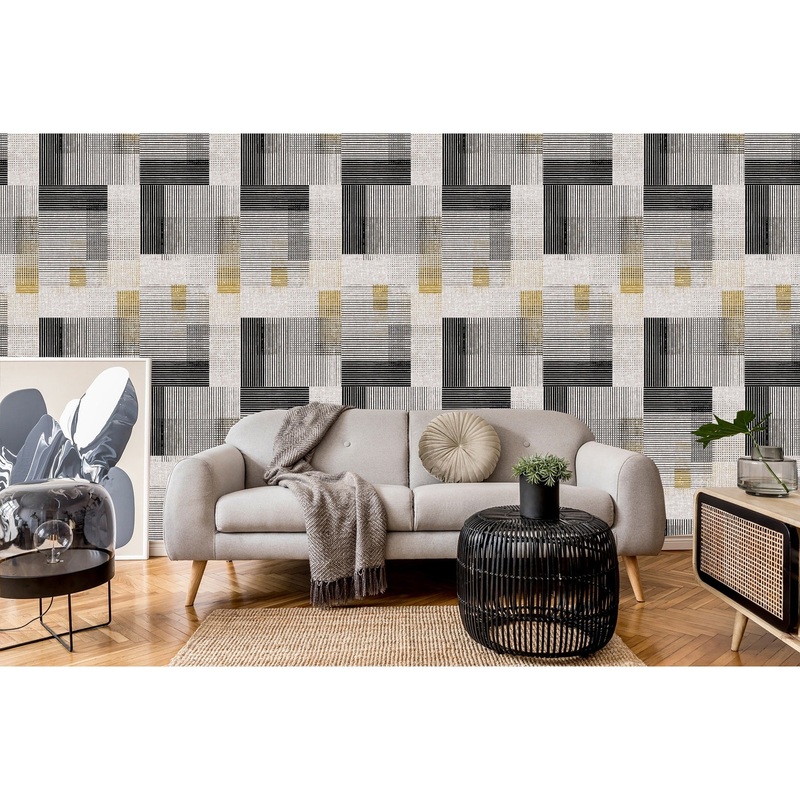 Anttoniette Papper Peel and Stick Wallpaper Roll Size 10'L x 24''W