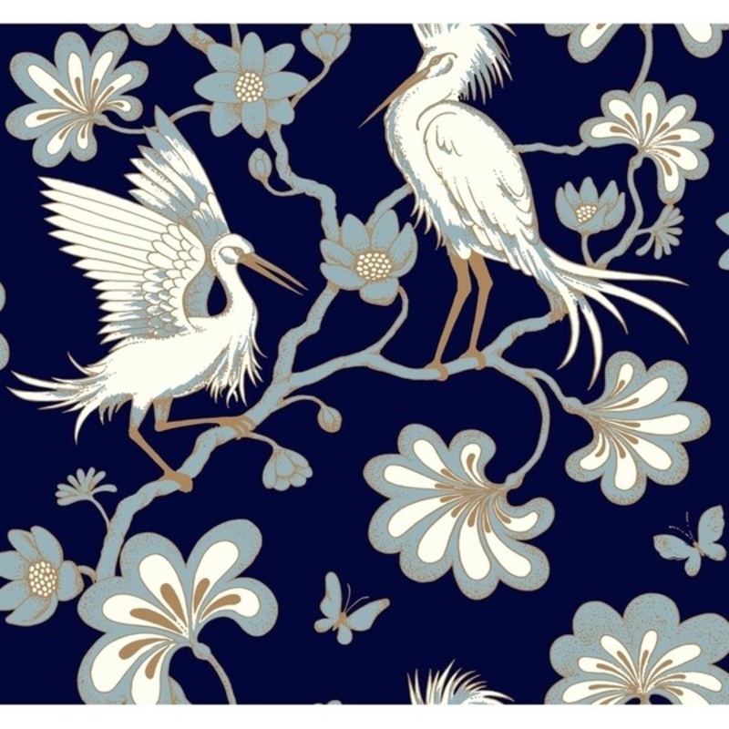 Egrets Wallpaper, 27 in x 27 ft - 27 in. x 27 ft. = 60.75 sq.ft