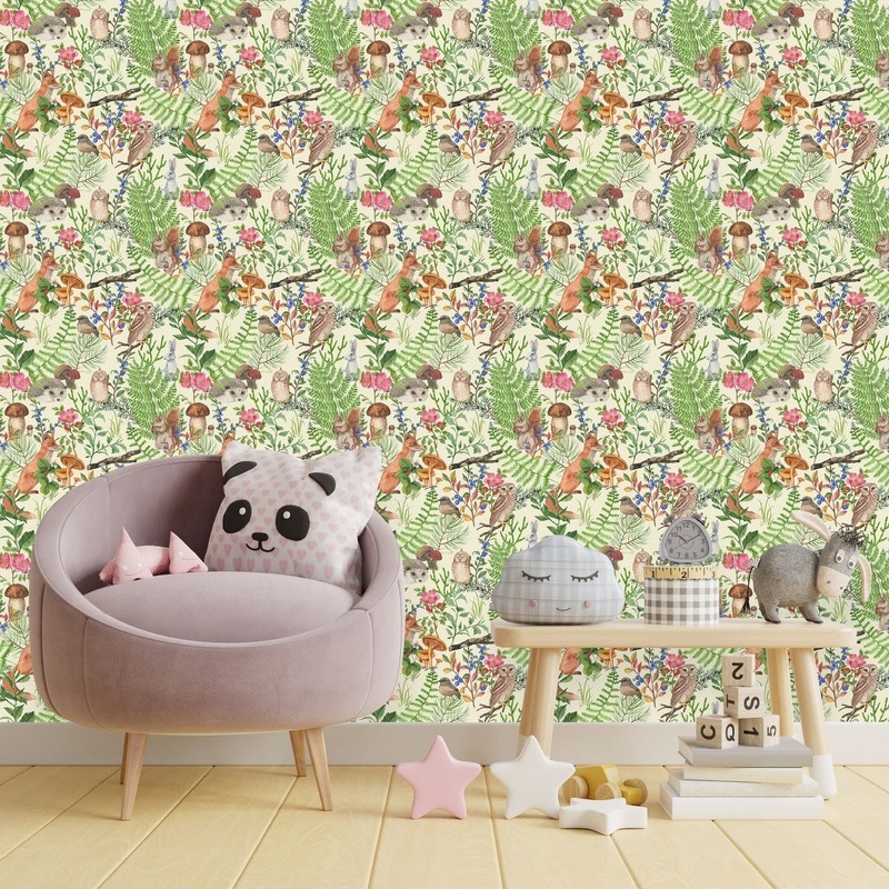 Forest Animals Wallpaper for Kids