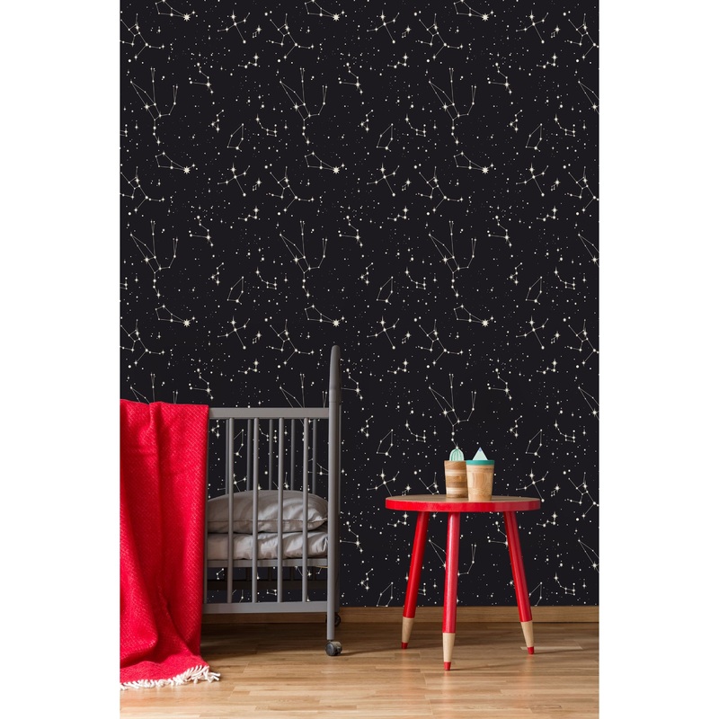 Star Constellation Peel and Stick Wallpaper