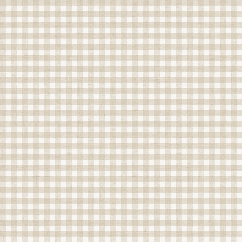 Galerie Wallcoverings Cottage Chic Small Check Plaid ECODECO Material Matte Wallpaper Roll - 33 feet x 21 inches