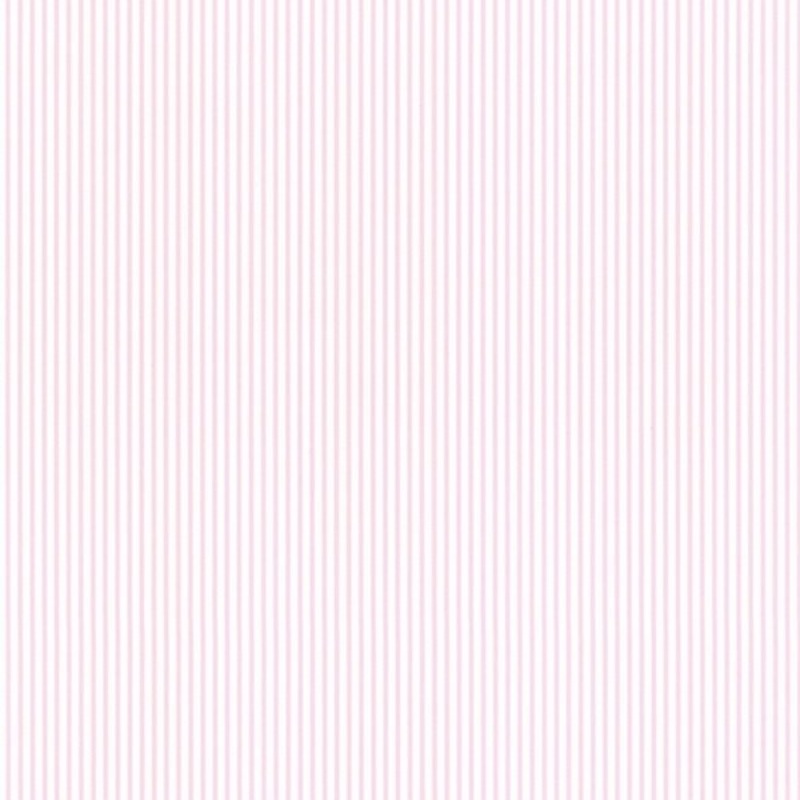 Baby Stripe Plano 32.7 Ft. x 20.5 In. Vinyl Pink Mini Striped Wallpaper Covering