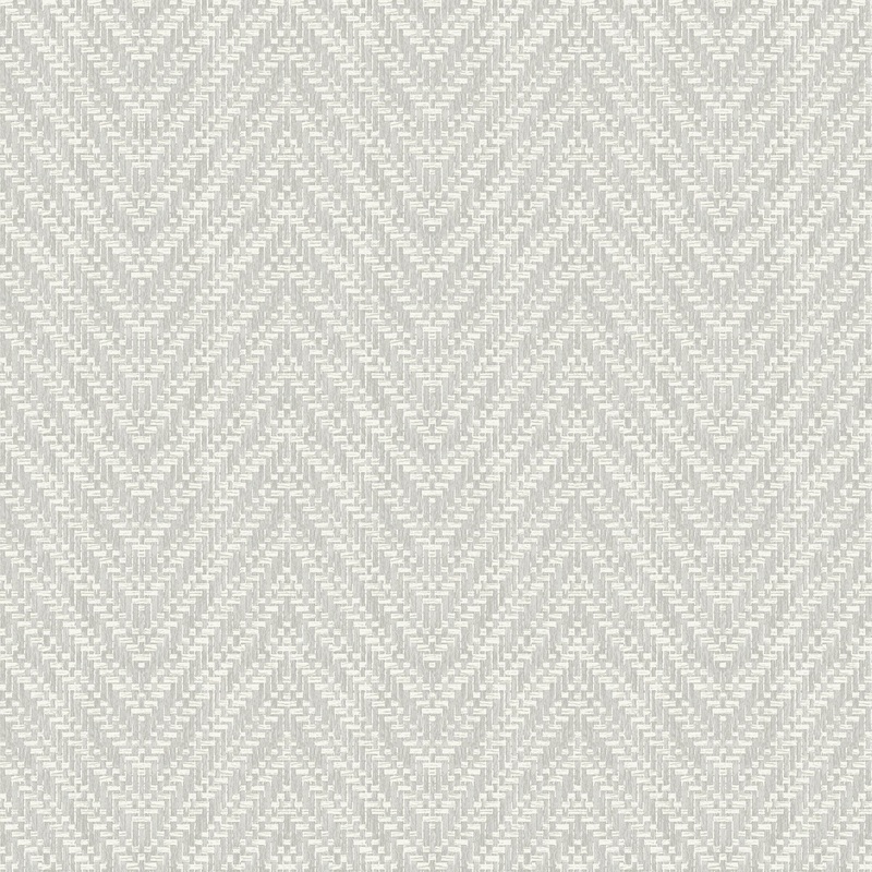 Chevron Istres Ogee Tile 33' L X 21" W Wallpaper Roll