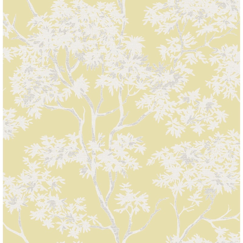 Trees Orvault Yellow Trees Wallpaper