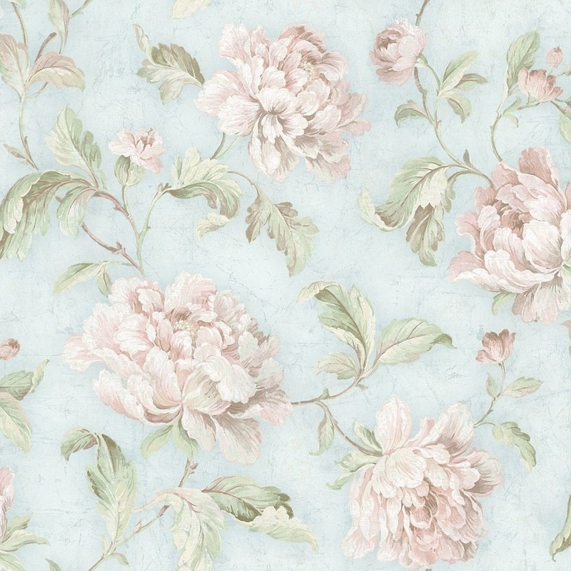 Vintage Floral Trail Wallpaper