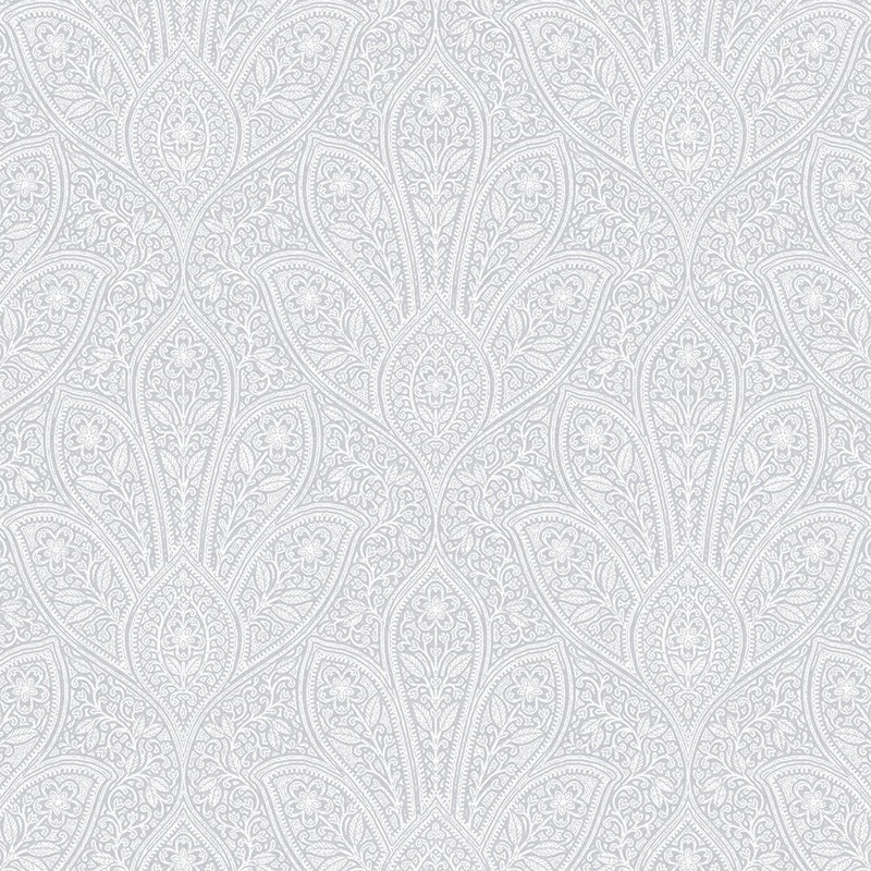 Distressed Paisley Distressed Paisley Wallpaper Paisley in Grey Light Grey Dolphin Grey Soft Grey