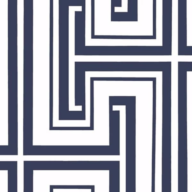 Tease Bristol Paper-backed Vinyl 32.7-feet x 20.5-inch Geometric Maze Wallpaper