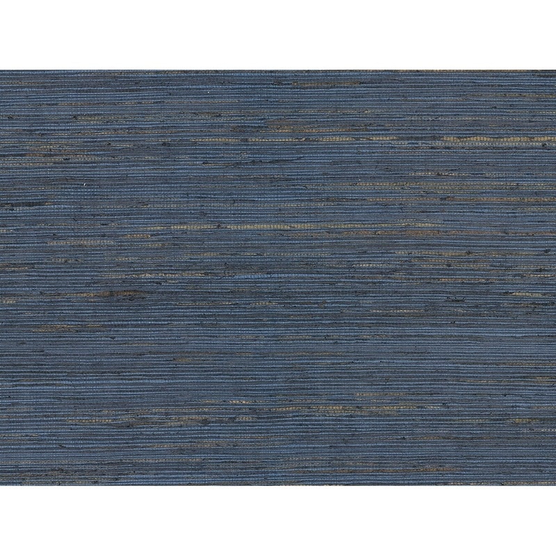 Texture Pattern McKinley Indigo Grasscloth Wallpaper