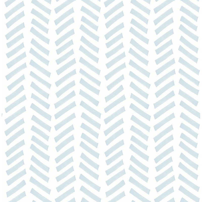 Vertou, Mod Chevron, 18' L X 20.5" W Wallpaper