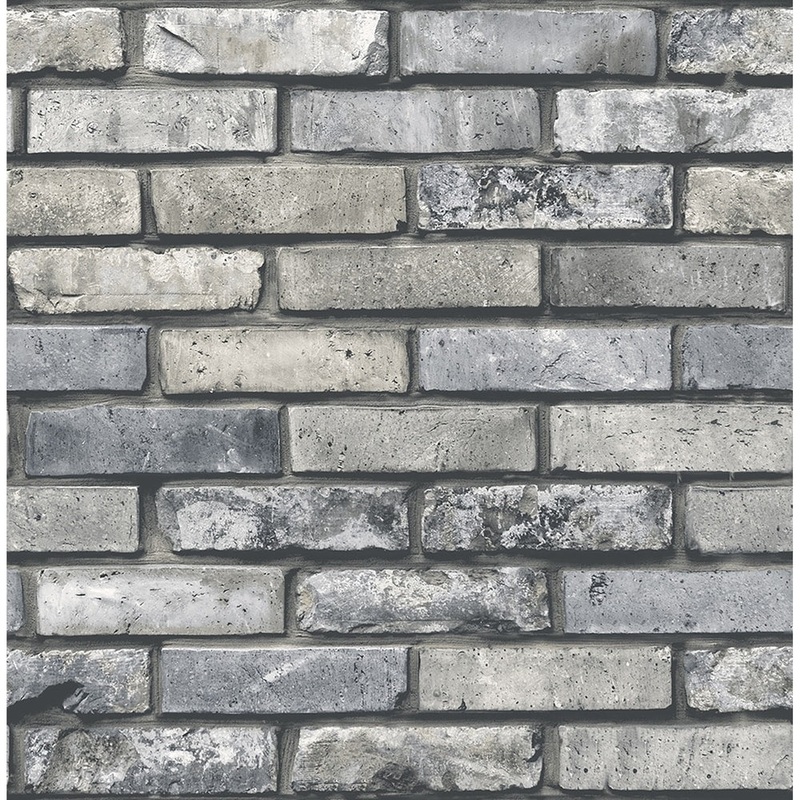 Faux Effects Dell Brick Wallpaper 20.5 in x 33 ft = About 56.4 square feet