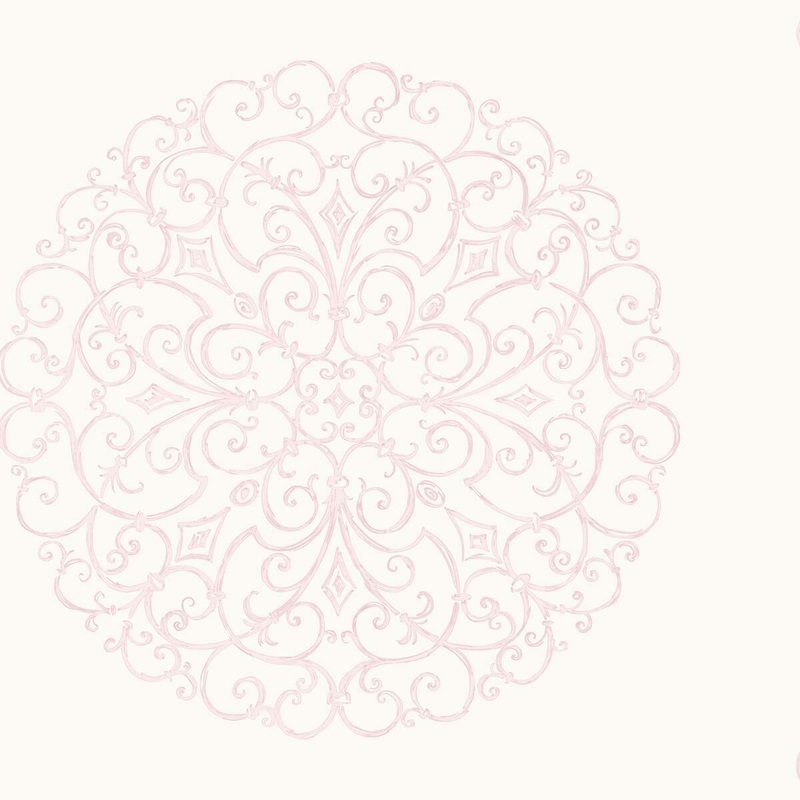 Seabrook Designs Socorro String Scroll Unpasted Wallpaper - 27 in. W x 27 ft. L bolt 60.75 sq. ft.