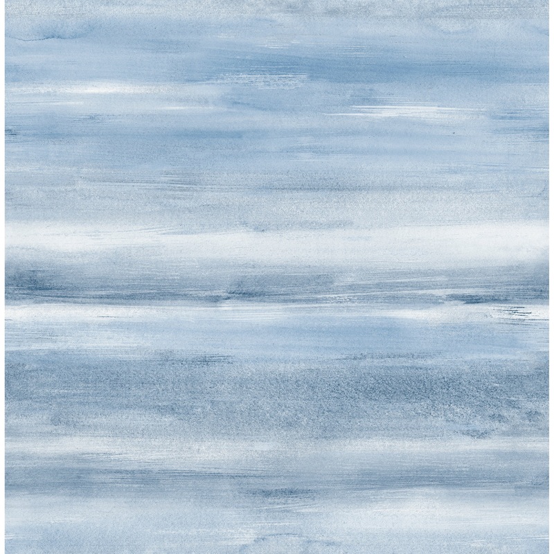 Signature Collection Abstract Watercolor Peel and Stick Wallpaper