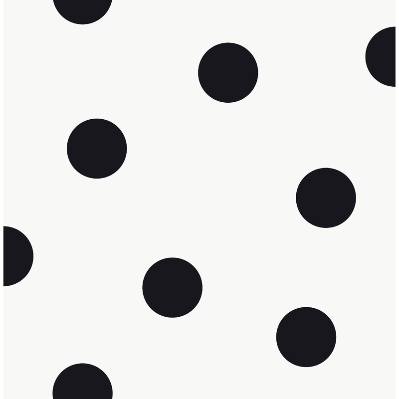 Signature Collection Polka Dot Peel and Stick Wallpaper