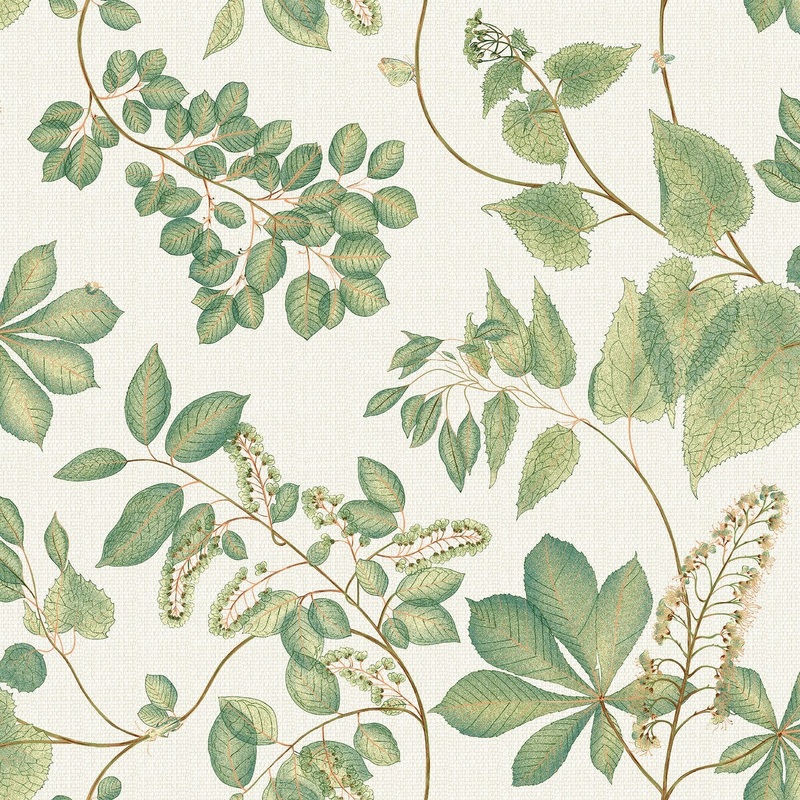 Surface Style Arboretum Floral Willow Peel and Stick Wallpaper - 20.5 in. W x 18 ft. L