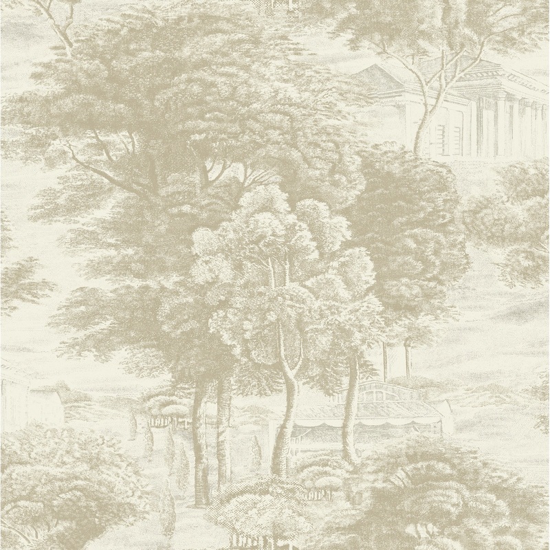 Surface Style Yorkshire Dales Linen Peel and Stick Wallpaper - 20.5 in. W x 18 ft. L