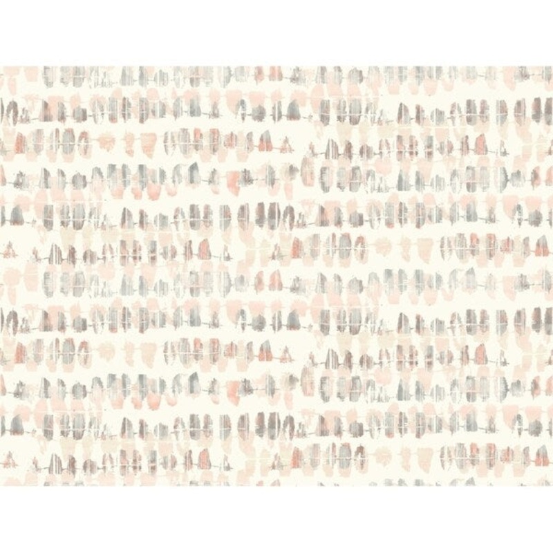 Connect the Dashes Wallpaper, 27 in. x 27 ft. = 60.75 sq.ft., in Pinks