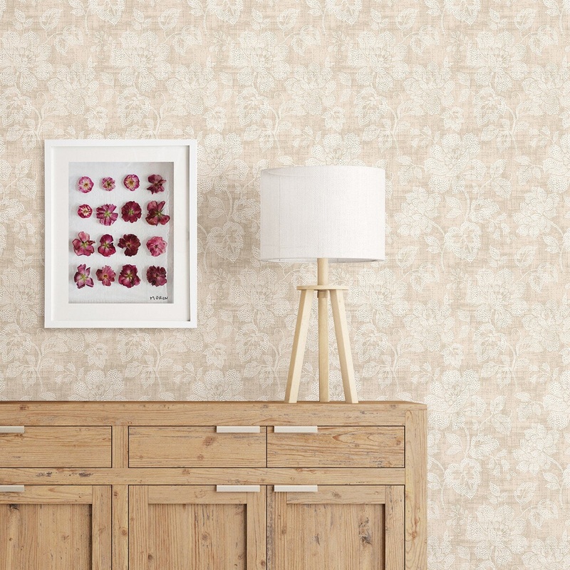 Eastvale, Tivoli Floral, 33 FT. L x 20.5In. W Wallpaper Roll